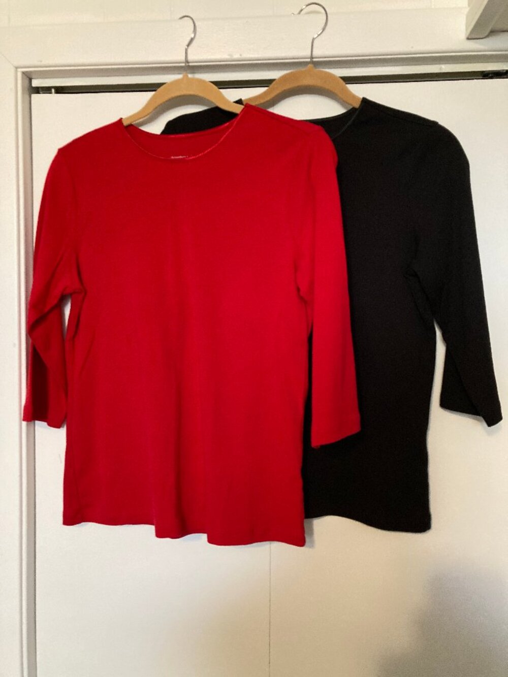 Set of 2 - 3/4 Sleeve Tees
